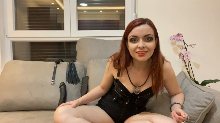 Loser Humiliation – Grow Up And Drink Your Cum Finally – GODDESS RUBY SNOWBUNNY – MP4